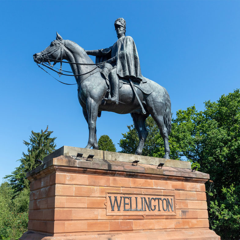 Wellington Statue in Aldershot