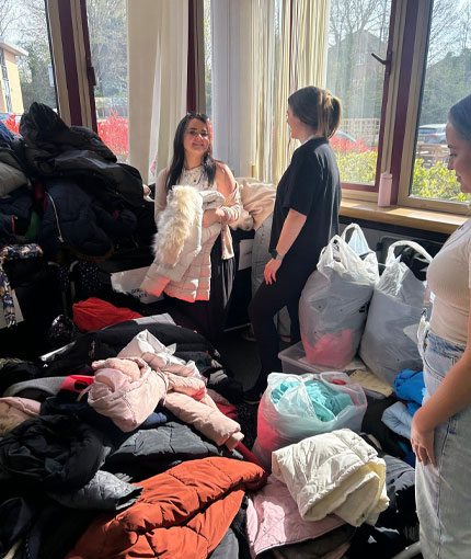 The Prospect team helping The Cowshed