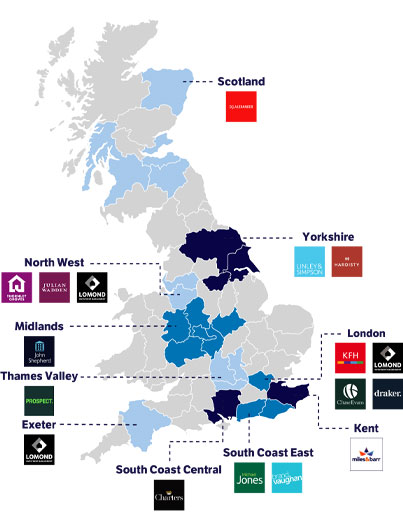 the Lomond network of estate and letting agents