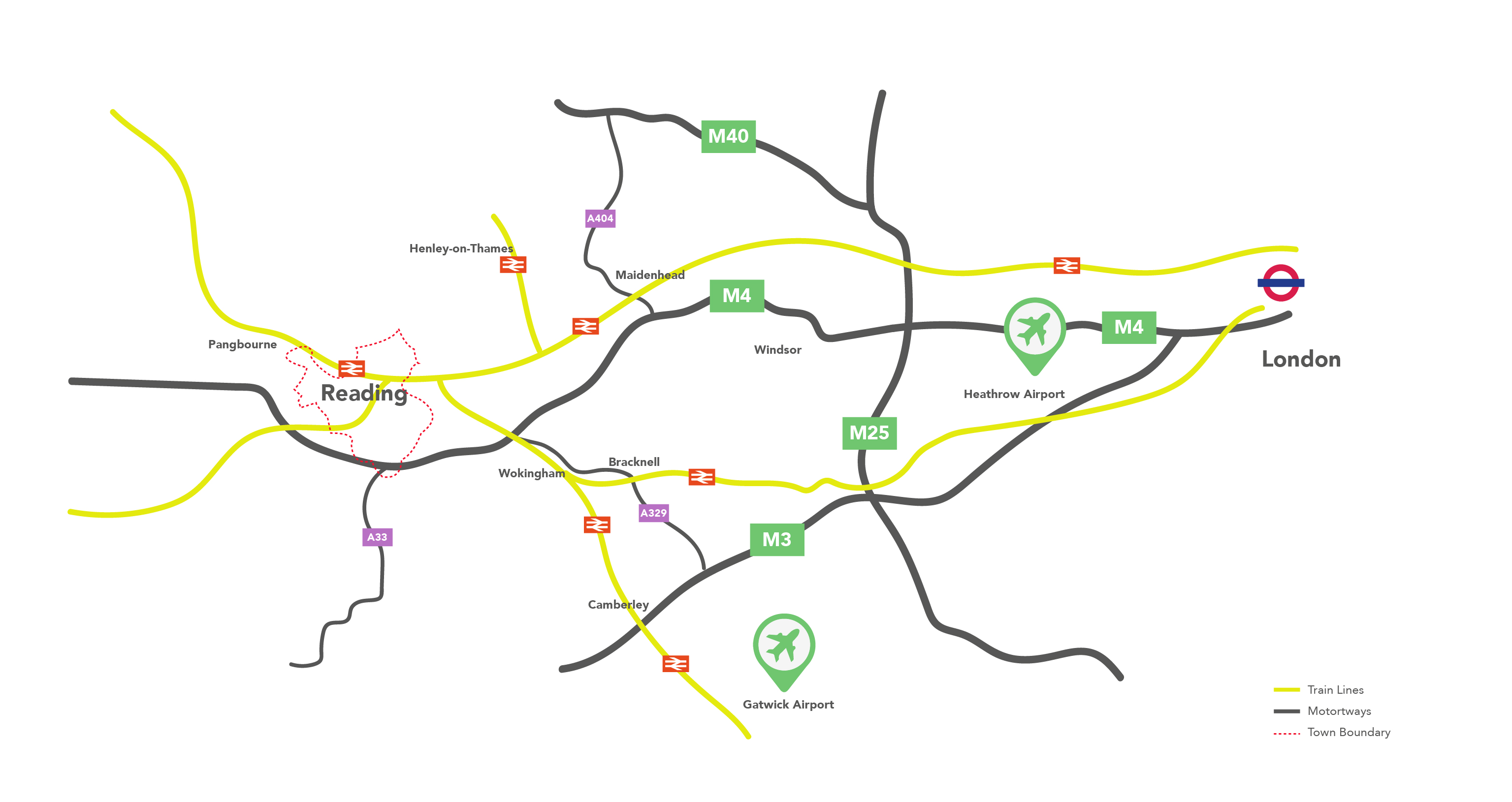 Reading transport links