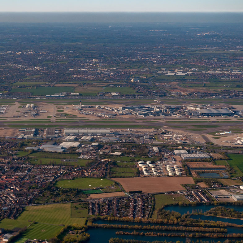 Heathrow Airport near Staines